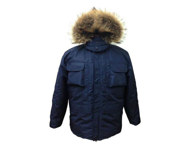  ПОШИВ: Куртка утепленная SW-084 мембранная, с натуральным мехом енота
