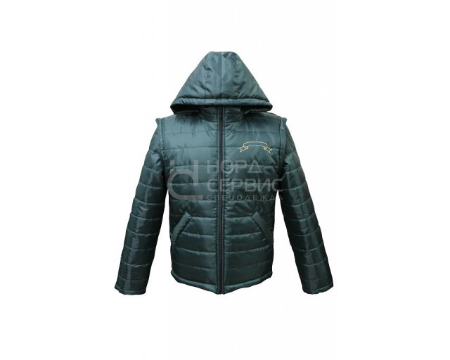  ПОШИВ: Куртка утепленная с отстегивающимися рукавами SW-076A