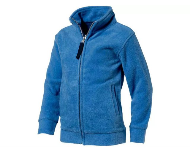  ПОШИВ: Куртка флисовая мужская FK-006, голубая